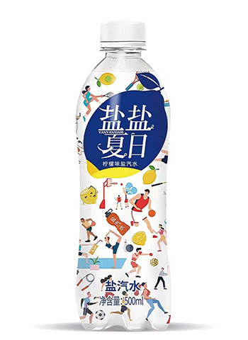 檸檬味鹽汽水-500ml